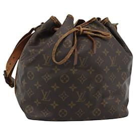 LOUIS VUITTON Borsa a Spalla Monogram Petit Noe M42226 LV Auth 184951