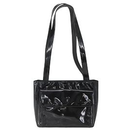 Chanel Vintage Flap em couro envernizado