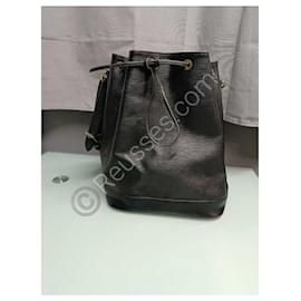 Borsa a secchiello Louis Vuitton Noé GM in pelle Epi nera