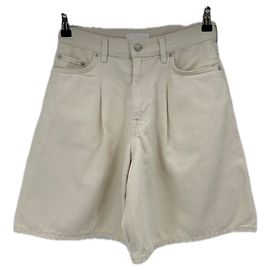 Bermuda Cos Beige in Cotone