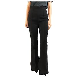 Marni Calças flare pretas - tamanho UK 12