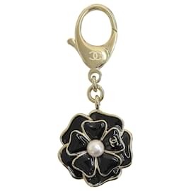 Portachiavi Chanel B25B Coco Mark Camellia