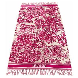 Serviette de plage Christian Dior Toile de Jouy