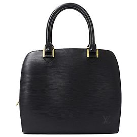 Borsa a mano in pelle Epi Louis Vuitton