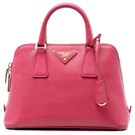 Borsa Prada Pink Small Saffiano Lux Promenade