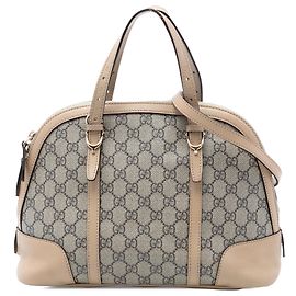 Borsa Gucci Beige Small GG Supreme Nice Dome