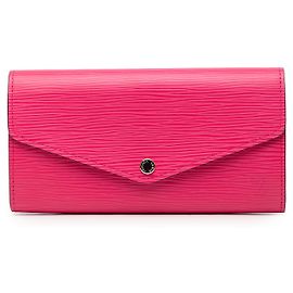 Cartera larga Sarah Epi rosa Louis Vuitton