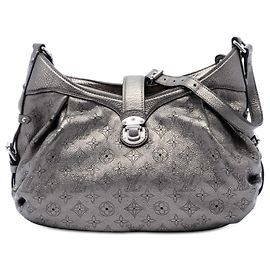 Louis Vuitton Silver Monogram Mahina XS