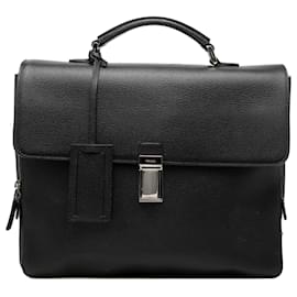Borsa Business in Pelle Nera Prada