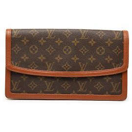 Louis Vuitton Pochette Dame GM Marrone Monogram
