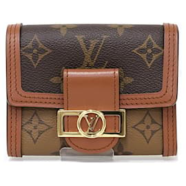 Louis Vuitton Portefeuille Dauphine Compact Klapperbörse