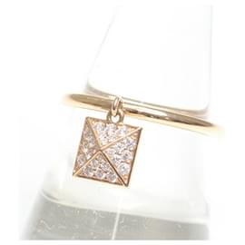 Bague Clou de H d'Hermès en or rose