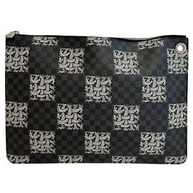 Louis Vuitton N61232 Christopher Nemes Pochette Jour GM Clutch