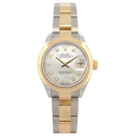 RELOJ ROLEX 279163 LADY DATEJUST 28 OYSTER NUEVO DE ORO Y ACERO AUTOMÁTICO