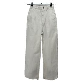 Autre Marque Pantalones blancos de algodón LOULOU DE SAISON Talla 24