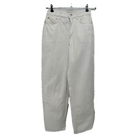 Autre Marque Pantalones blancos de algodón LOULOU DE SAISON 26 US