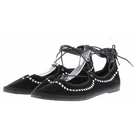 Autre Marque Ballerine nere con lacci