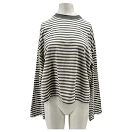 Autre Marque Jersey de rayas gris LIONESS