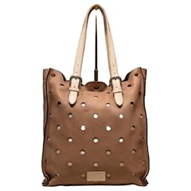 Borsa Shopper Moschino Cheap and Chic in Pelle Traforata