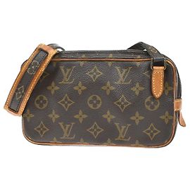 Louis Vuitton Pochette Marly Bandouliere Monogram Canvas medium