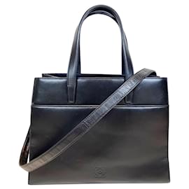 Borsa 2-Way Loewe in pelle nera