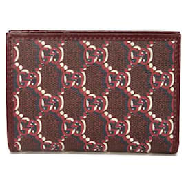 Portafoglio Bi-fold Gucci Bordeaux