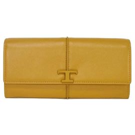 Cartera de doble cierre con solapa larga Tod's T Timeless