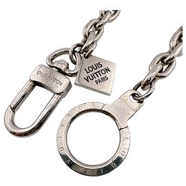 Louis Vuitton M65076 Keychain Chaine Ancre XL Charm Bag Silver