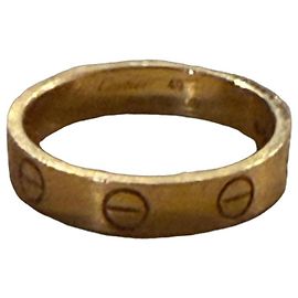 Anillo Cartier Love en oro amarillo