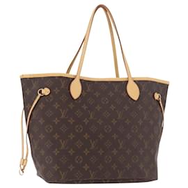 LOUIS VUITTON Borsa Tote Monogram Neverfull MM M40156 LV Auth 184923A