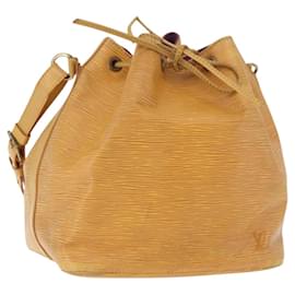 Borsa a Spalla LOUIS VUITTON Epi Petit Noe Giallo M44109 LV Auth 184632