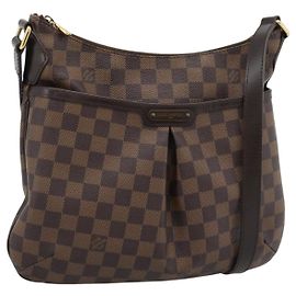 LOUIS VUITTON Damier Ebene Bloomsbury PM Shoulder Bag N42251 LV Auth ep14889V