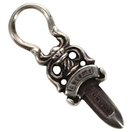 Pingente de Charme Adaga Chrome Hearts Top Ag925 Silver Auth 184247M