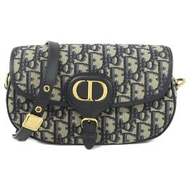 Borsa a tracolla Christian Dior DIOR OBLIQUE Bobby East-West