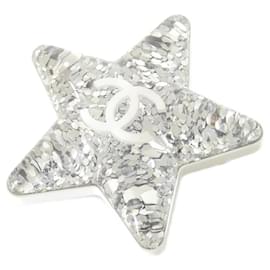 Spilla Chanel ABF137 Argento e Bianco