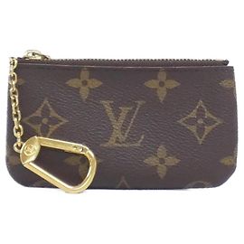 Louis Vuitton Monogram Pochette Clé Coin & Key Case