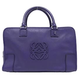 Borsa Amazona di Loewe in pelle viola