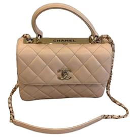 Borsa Chanel Trendy CC in pelle trapuntata rosa