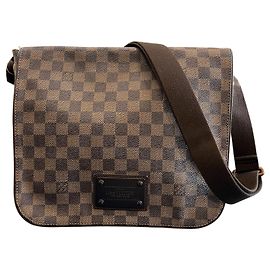 Borsa Louis Vuitton Damier Ebene Brooklyn MM 2009