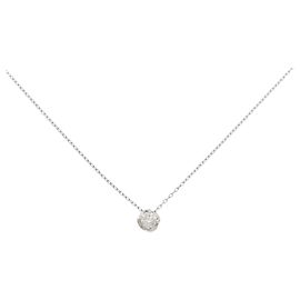 Autre Marque Collar de platino y diamantes
