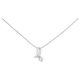 Autre Marque Collana in oro bianco e diamanti Au750