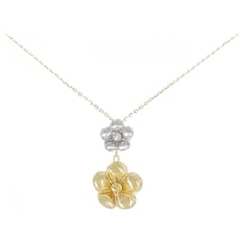 Autre Marque Collana 750YG 750WG