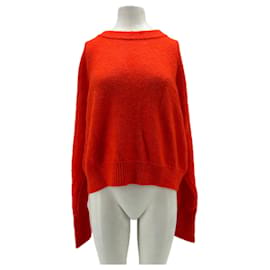 American Vintage Wollpullover orange