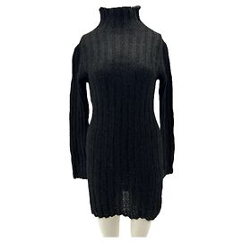 Autre Marque GIMAGUAS Strickkleid Schwarz