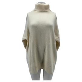 Pull col roulé crème - Autre Marque