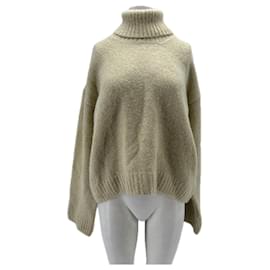 Cremefarbener Rollkragenpullover - Anine Bing