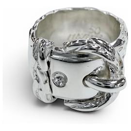 Hermes Vintage Diane Silber 925 Ring - Hermès