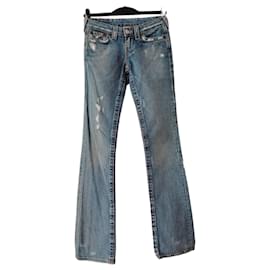 Vaqueros Acampanados True Religion para Mujer en Azul