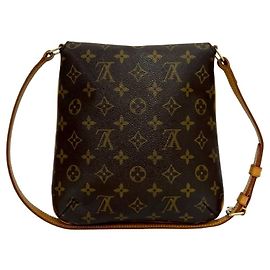 Borsa a tracolla Louis Vuitton Vintage Musette Salsa in pelle monogramma