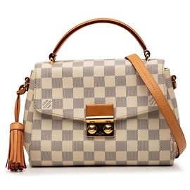 Louis Vuitton White Damier Azur Croisette